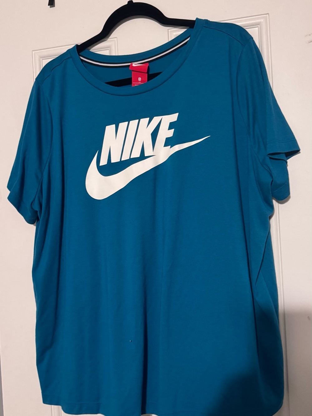 Nike women’s Blue Short Sleeve Logo Tee
